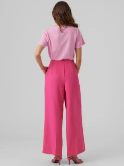 Vero Moda Shirts*VMLUNA SS TOP NOOS Bonbon