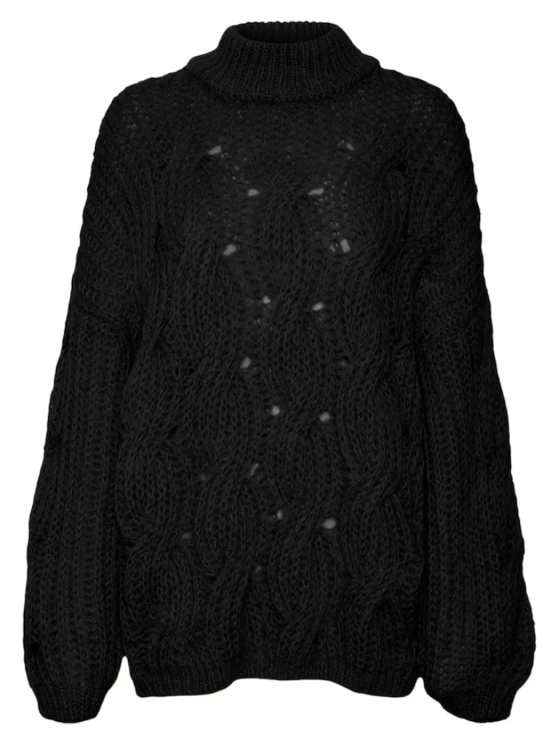 Vero Moda Pullover & Sweatshirts*VMMADDY LS HIGHNECK PULLOVER GA Black