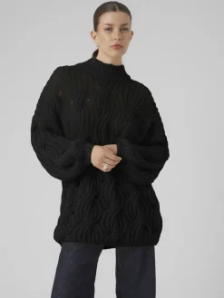 Vero Moda Pullover & Sweatshirts*VMMADDY LS HIGHNECK PULLOVER GA Black