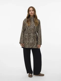 Vero Moda Jacken*VMMALOU COATED PRINTED JACKET NOOS irish cream