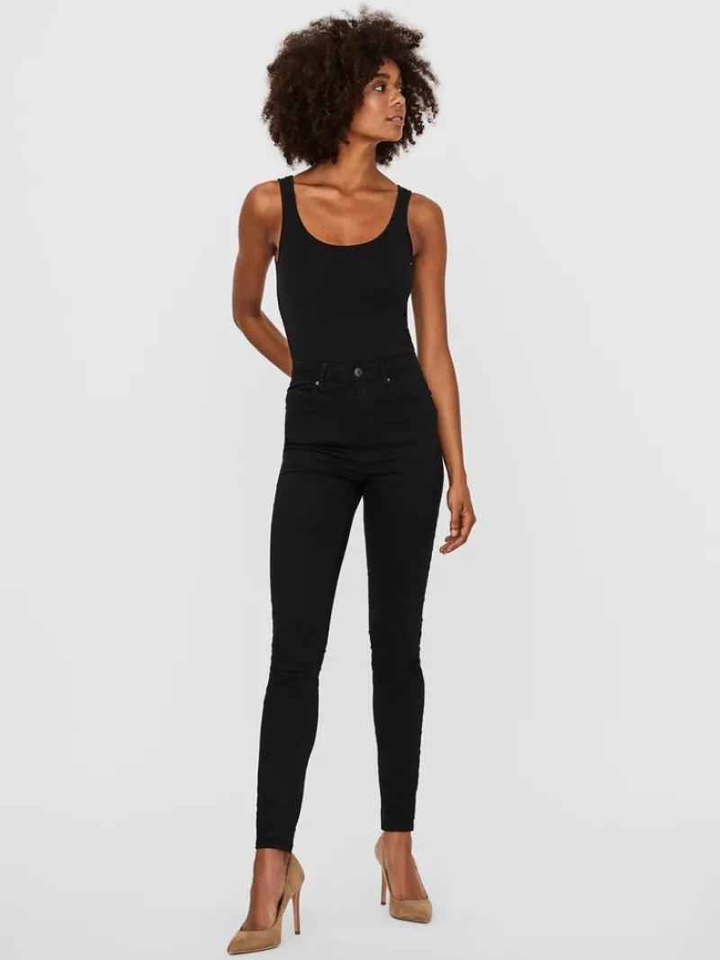 Vero Moda Shirts*VMMAXI MY SOFT LONG TANK TOP NOOS Black