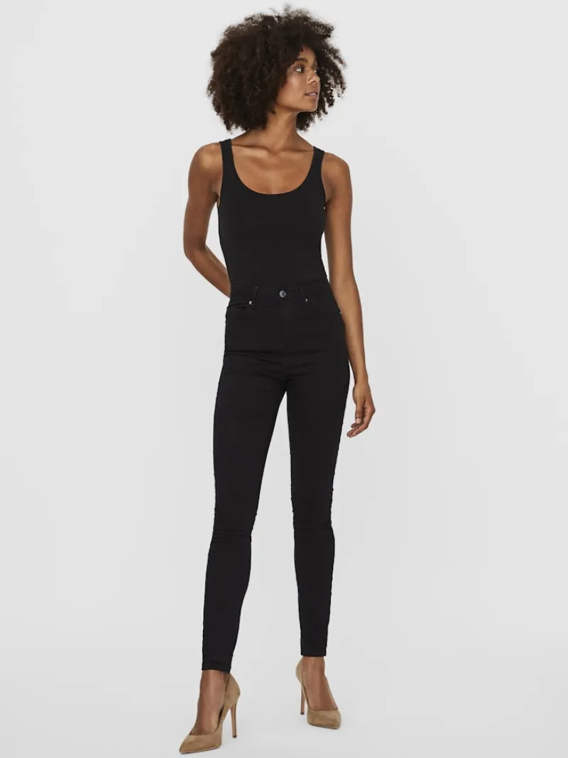 Vero Moda Shirts*VMMAXI MY SOFT LONG TANK TOP NOOS Black