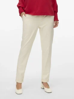 Vero Moda Hosen*VMMAYA MW LOOSE SOLID PANT NOOS hellgrau1