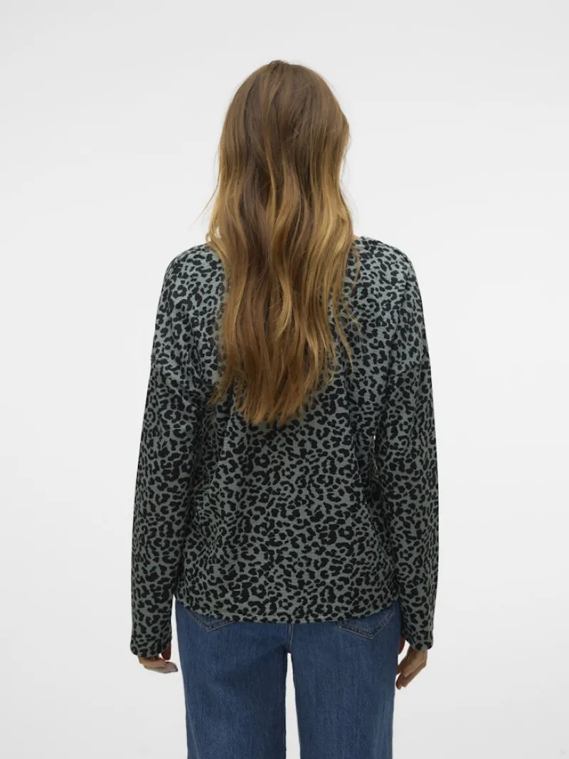 Vero Moda Shirts*VMMERVE LS 2-WAY LOOSE TOP JRS BOO Chinois Green