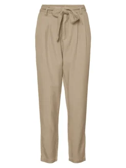 Vero Moda Hosen*VMMIA HR LOOSE TIE PANT GA NOOS Silver Mink