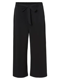 Vero Moda Hosen*VMMILLA HR LOOSE CULOTTE PANT Black