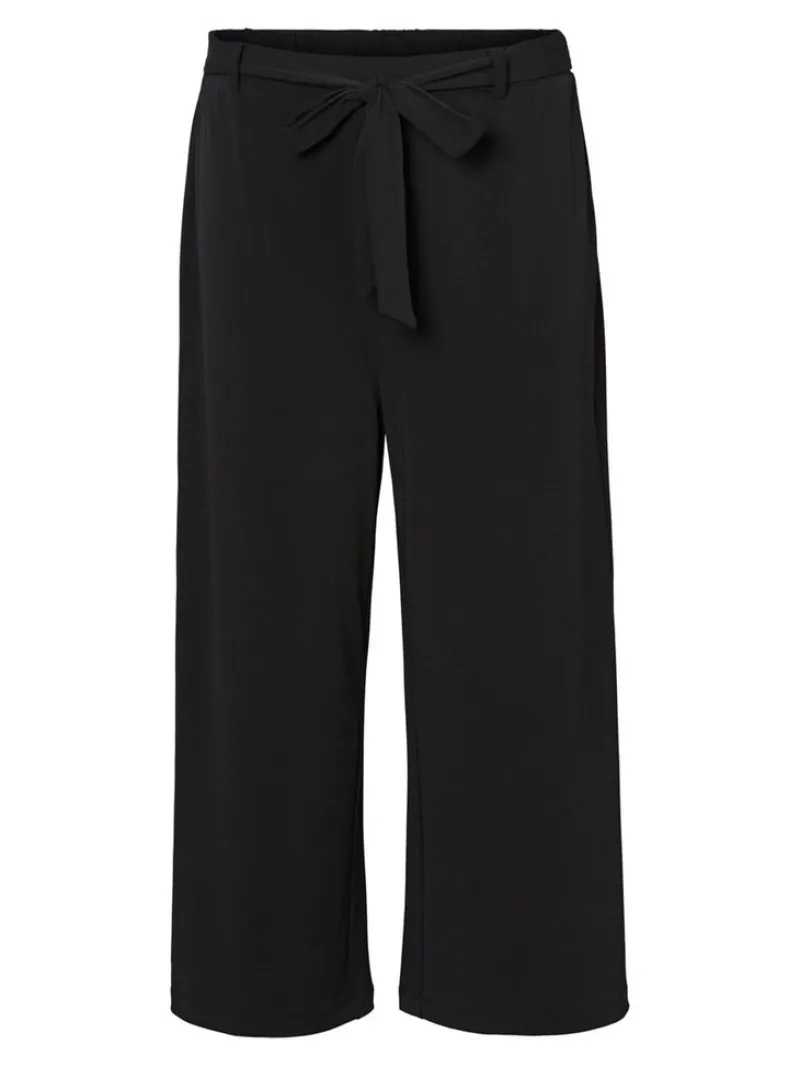 Vero Moda Hosen*VMMILLA HR LOOSE CULOTTE PANT Black