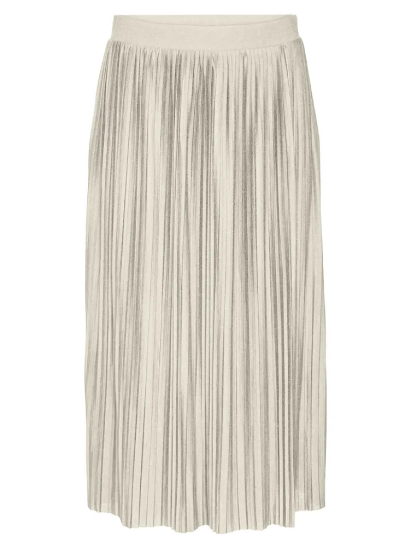 Vero Moda Röcke*VMMILLE PLISSE MAXI SKIRT GA JRS birch