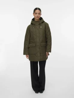 Vero Moda Jacken*VMMILLIE TESSA COAT Grape Leaf
