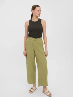 Vero Moda Hosen*VMNATALI PANT WVN sage