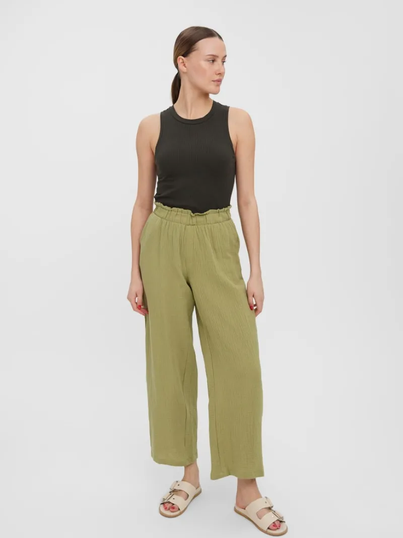 Vero Moda Hosen*VMNATALI PANT WVN sage