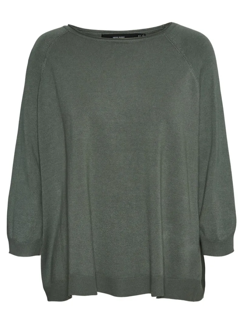 Vero Moda Shirts*VMNELLIE GLORY 3/4 BOXY BLOUSE GA NOOS Laurel Wreath