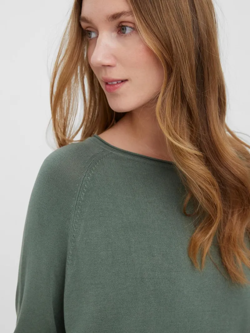 Vero Moda Shirts*VMNELLIE GLORY 3/4 BOXY BLOUSE GA NOOS Laurel Wreath