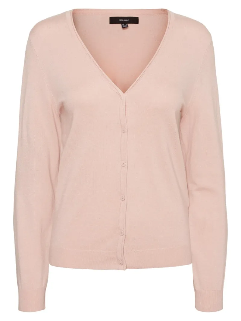 Vero Moda Pullover & Sweatshirts*VMNELLIE GLORY LS V-NECK CARDIGAN COLOR Sepia Rose