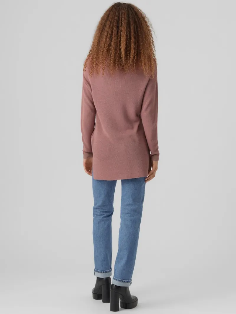Vero Moda Pullover & Sweatshirts*VMNEWLEXSUN LS LONG V-NECK PULLOVER Nostalgia Rose