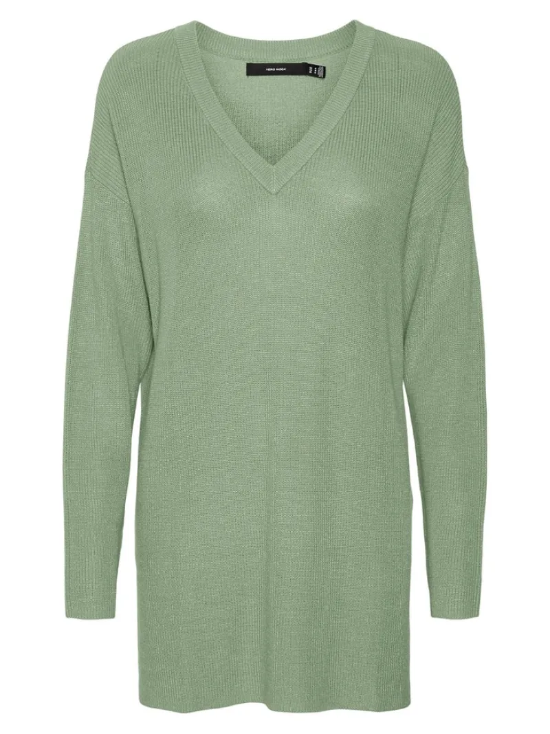 Vero Moda Pullover & Sweatshirts*VMNEWLEXSUN LS LONG V-NECK PULLOVER Reseda