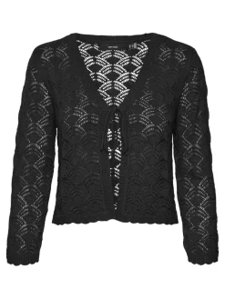 Vero Moda Pullover & Sweatshirts*VMNEWVERENA 3/4 V-NECK CARDIGAN BOO Black