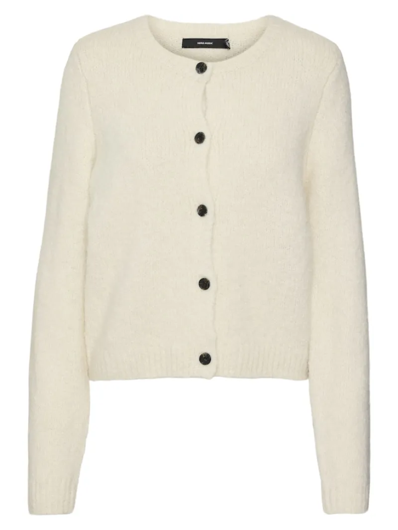 Vero Moda Pullover & Sweatshirts*VMNOVAH LS O-NECK BUTTON CARDI GA NOOS birch