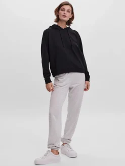Vero Moda Pullover & Sweatshirts*VMOCTAVIA LS HOODIE NOOS Black