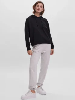 Vero Moda Pullover & Sweatshirts*VMOCTAVIA LS HOODIE NOOS Black