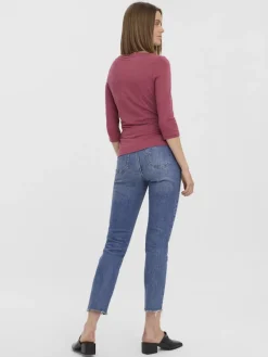 Vero Moda Shirts*VMPANDA MODAL 3/4 TOP JRS NOOS Dry Rose