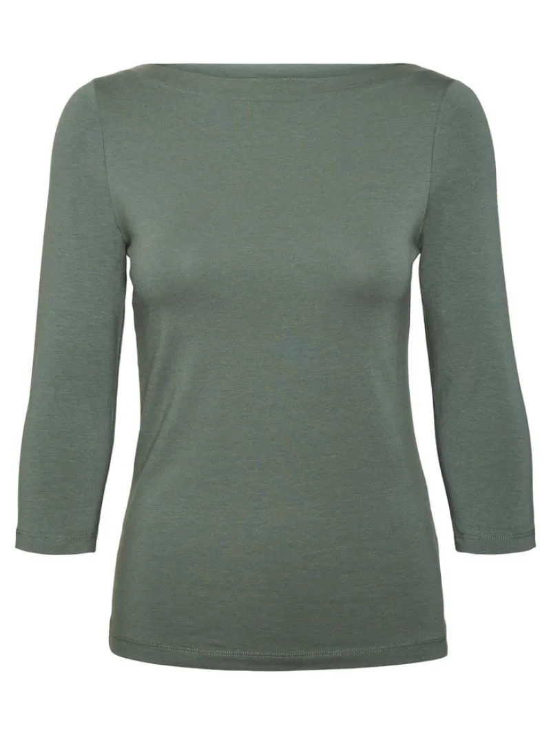 Vero Moda Shirts*VMPANDA MODAL 3/4 TOP JRS NOOS Laurel Wreath