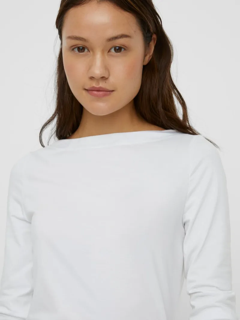 Vero Moda Shirts*VMPANDA MODAL 3/4 TOP NOOS Bright White