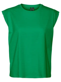 Vero Moda Shirts*VMPANNA GLENN SL TOP JRS bright green