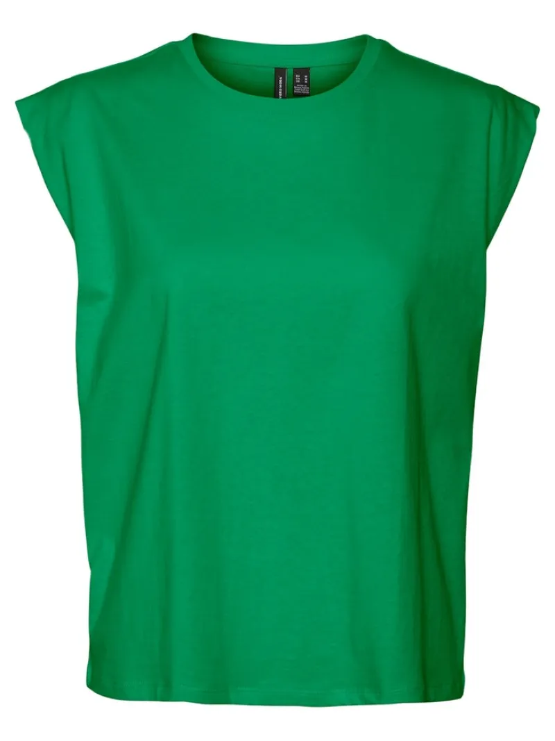 Vero Moda Shirts*VMPANNA GLENN SL TOP JRS bright green