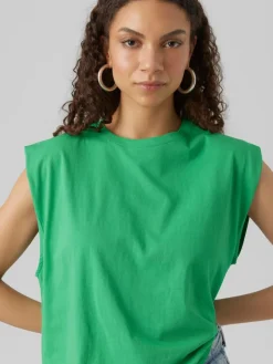 Vero Moda Shirts*VMPANNA GLENN SL TOP JRS bright green