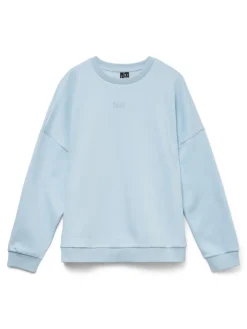 Vero Moda Pullover & Sweatshirts*VMPERNILLE BEA LS SWEAT BOX JRS airy blue