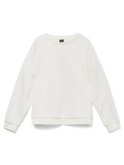 Vero Moda Pullover & Sweatshirts*VMPERNILLE BEA LS SWEAT BOX JRS Snow White