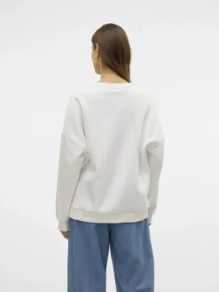 Vero Moda Pullover & Sweatshirts*VMPERNILLE BEA LS SWEAT BOX JRS Snow White