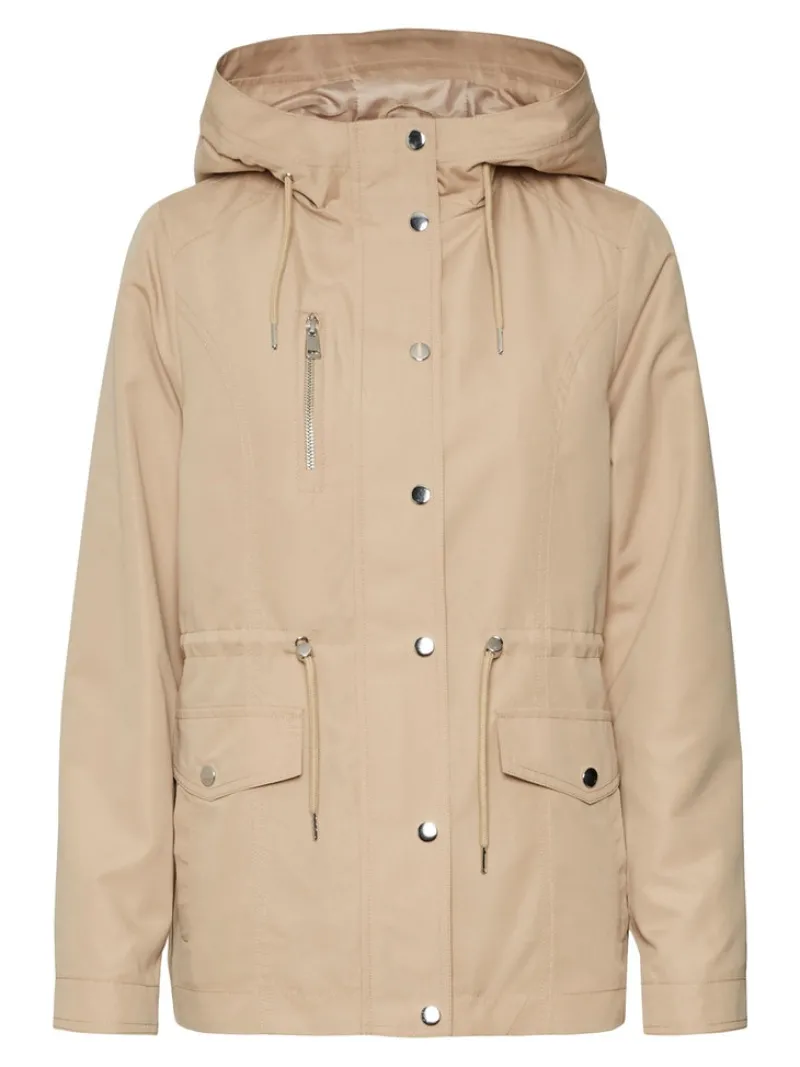Vero Moda Jacken*VMPERNILLEFIE SHORT PARKA travertine