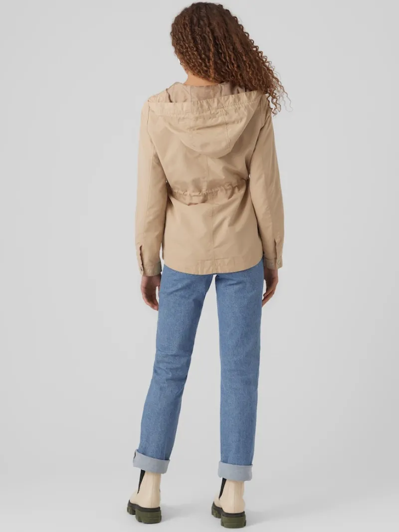 Vero Moda Jacken*VMPERNILLEFIE SHORT PARKA travertine