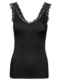 Vero Moda Shirts*VMROSA SL TOP JRS NOOS Black