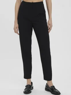 Vero Moda Hosen*VMSANDY HW TAPERED PANT Black
