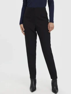 Vero Moda Hosen*VMSANDY HW TAPERED PANT Black