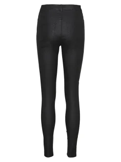 Vero Moda Hosen*VMSOPHIA HR SKINNY COATED PANTS Black-COATED