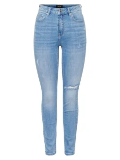 Vero Moda Jeans*VMSOPHIA HR SKINNY DESTR J LI371 NOOS Medium Blue Denim