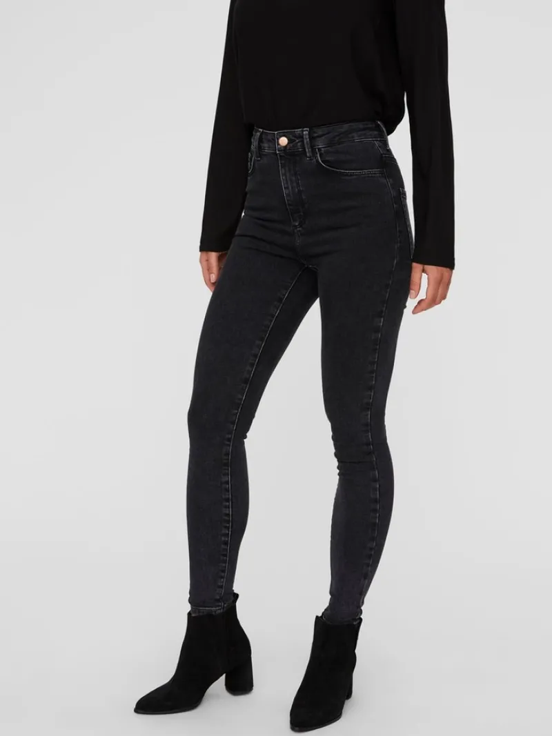 Vero Moda Jeans*VMSOPHIA HR SKINNY JEANS BA210 VMA NOOS Dark Grey Denim