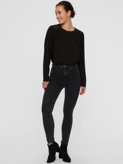 Vero Moda Jeans*VMSOPHIA HR SKINNY JEANS BA210 VMA NOOS Dark Grey Denim