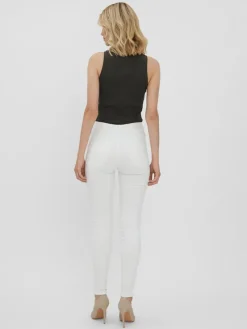 Vero Moda Jeans*VMSOPHIA HW SKINNY J SOFT VI403 GA NOOS Bright White