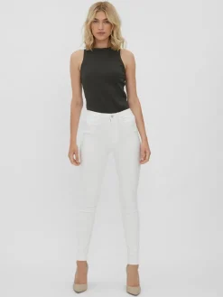 Vero Moda Jeans*VMSOPHIA HW SKINNY J SOFT VI403 GA NOOS Bright White