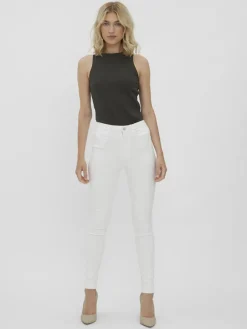 Vero Moda Jeans*VMSOPHIA HW SKINNY J SOFT VI403 GA NOOS Bright White