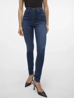 Vero Moda Jeans*VMSOPHIA HW SKINNY JEANS MD BL NOOS Medium Blue Denim