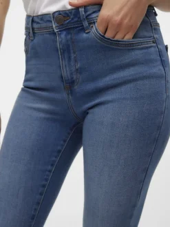 Vero Moda Jeans*VMTANYA MR S PIPING JEANS VI349 GA NOOS Medium Blue Denim