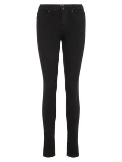 Vero Moda Jeans*VMTANYA MR S PIPING JEANS VI120 GA NOOS Black