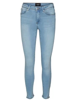 Vero Moda Jeans*VMTANYA MR S PIPING JEANS VI352 GA NOOS Light Blue Denim
