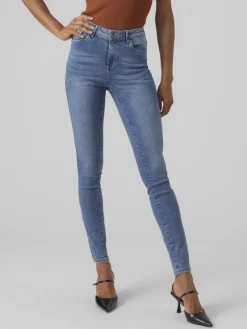 Vero Moda Jeans*VMTANYA MR SK JEANS VI3340 GA Medium Blue Denim